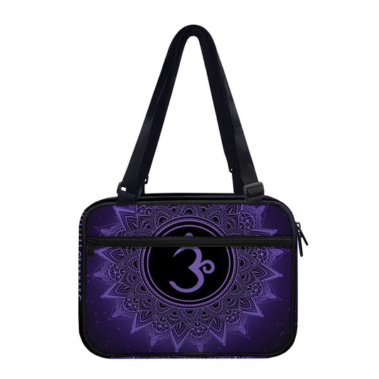 Sahasrara Chakra Symbol Print Double Strap Bible Bag