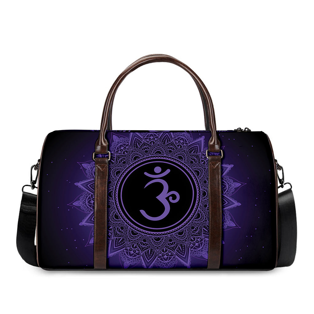 Sahasrara Chakra Symbol Print Duffle Bag