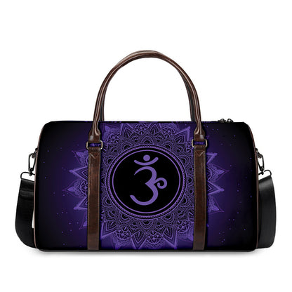 Sahasrara Chakra Symbol Print Duffle Bag
