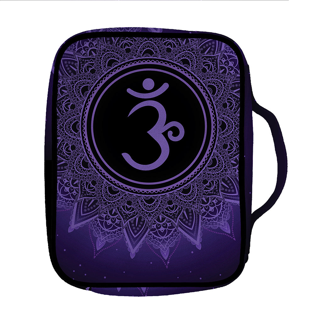 Sahasrara Chakra Symbol Print Front Pocket Bible Bag