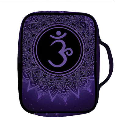 Sahasrara Chakra Symbol Print Front Pocket Bible Bag