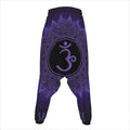 Sahasrara Chakra Symbol Print Hammer Pants