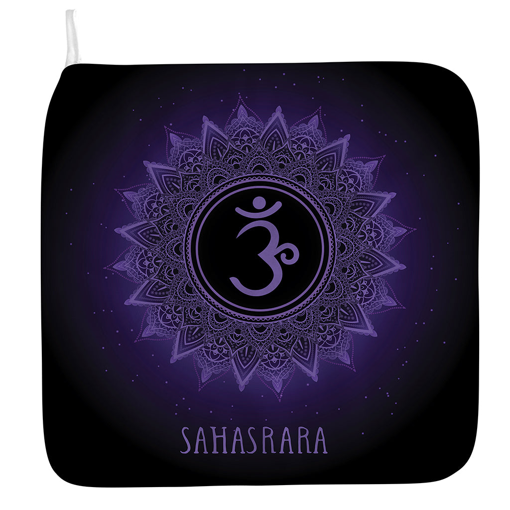 Sahasrara Chakra Symbol Print Hand Towel