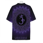 Sahasrara Chakra Symbol Print Hawaiian Shirt