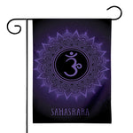 Sahasrara Chakra Symbol Print House Flag