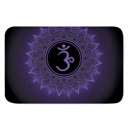Sahasrara Chakra Symbol Print Indoor Door Mat