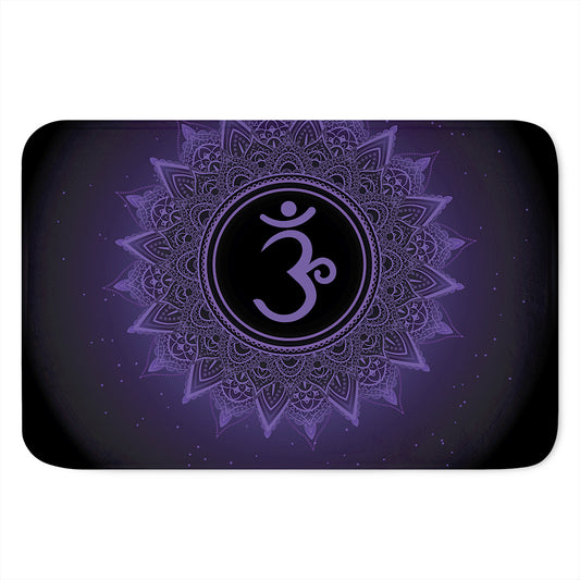 Sahasrara Chakra Symbol Print Indoor Door Mat