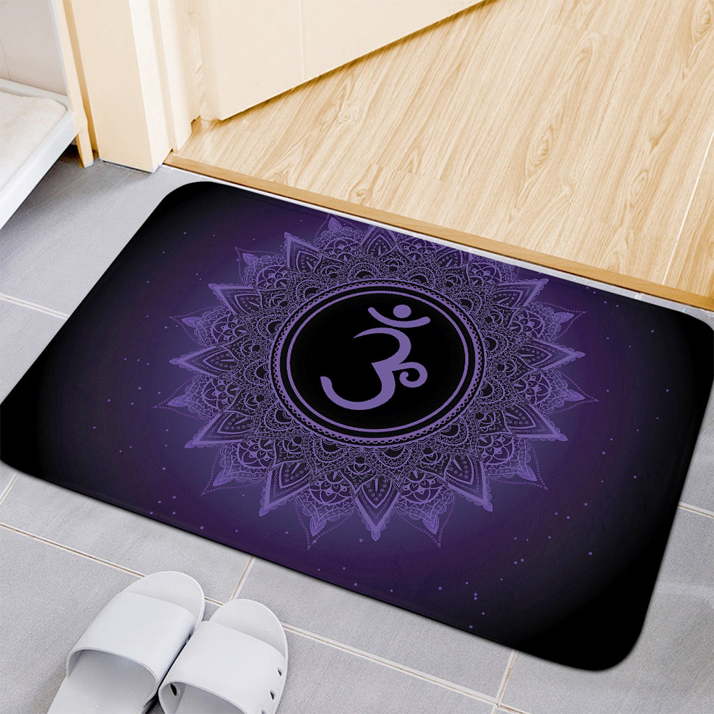 Sahasrara Chakra Symbol Print Indoor Door Mat