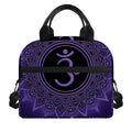Sahasrara Chakra Symbol Print Insulated Lunch Bag