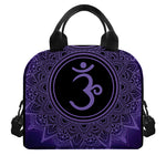 Sahasrara Chakra Symbol Print Insulated Lunch Bag