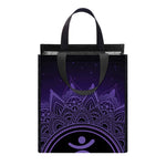 Sahasrara Chakra Symbol Print Insulated Lunch Tote