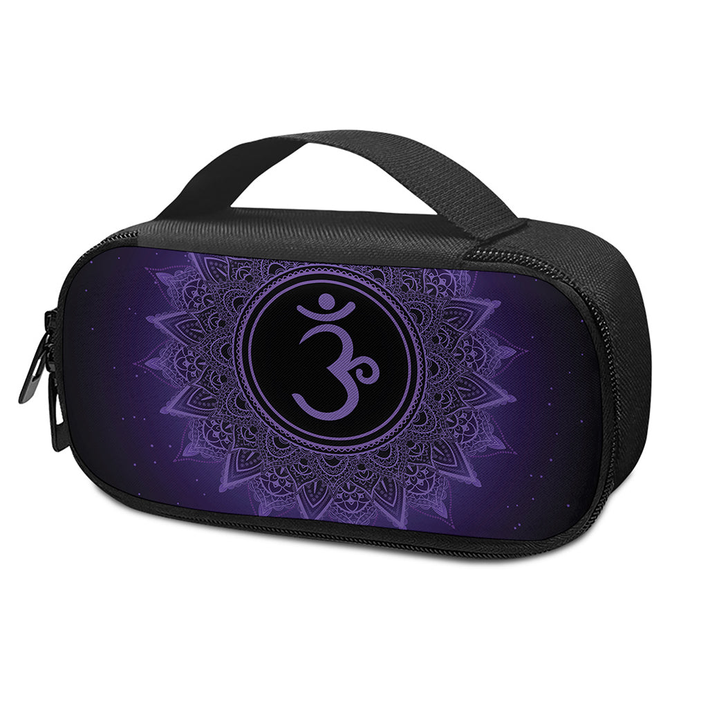 Sahasrara Chakra Symbol Print Insulin Cooler Travel Case