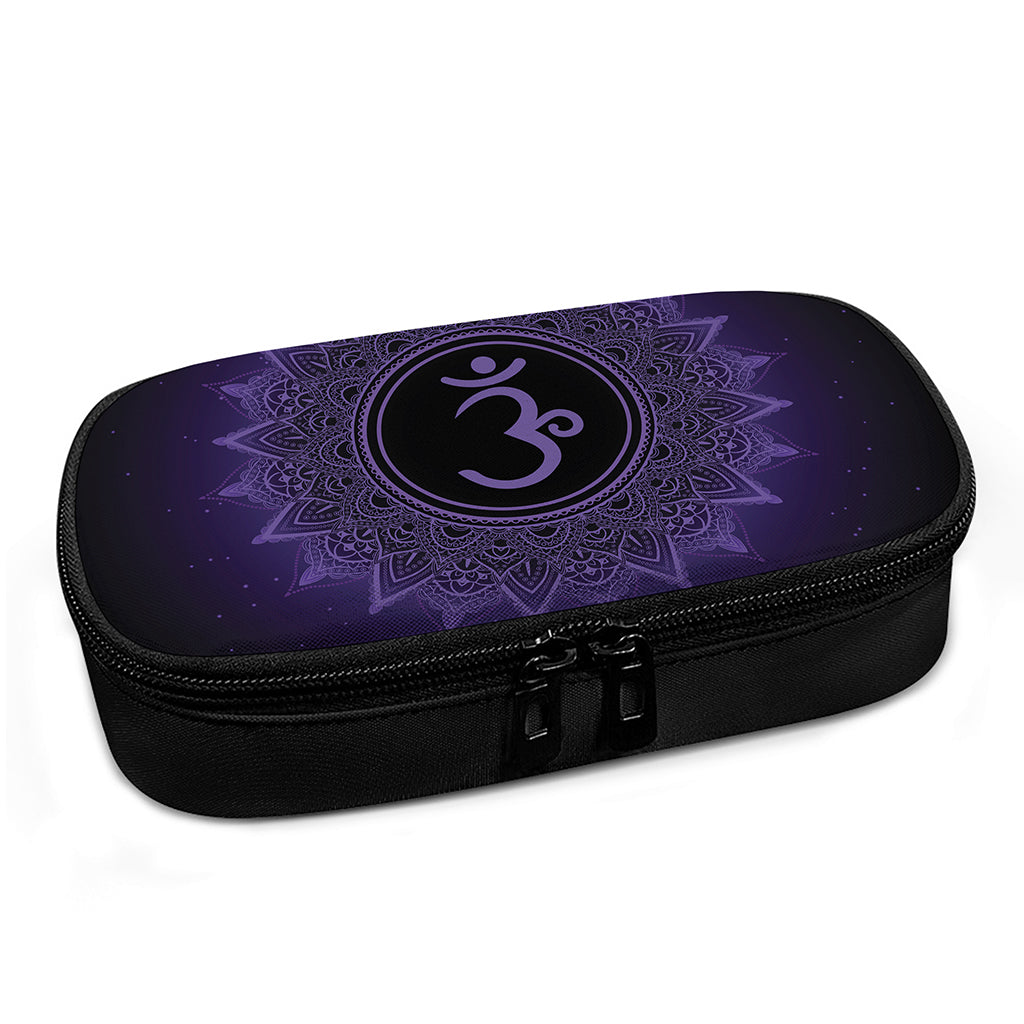 Sahasrara Chakra Symbol Print Insulin Cooler Travel Case
