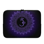 Sahasrara Chakra Symbol Print Laptop Sleeve