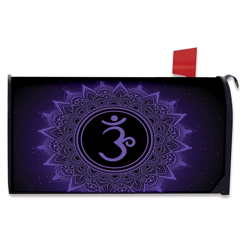 Sahasrara Chakra Symbol Print Mailbox Cover