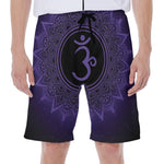 Sahasrara Chakra Symbol Print Men's Beach Shorts