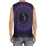 Sahasrara Chakra Symbol Print Men's Fitness Tank Top