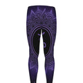 Sahasrara Chakra Symbol Print Men's Leggings