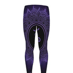 Sahasrara Chakra Symbol Print Men's leggings