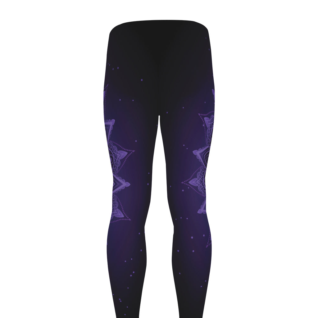 Sahasrara Chakra Symbol Print Men's leggings