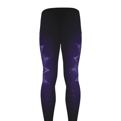 Sahasrara Chakra Symbol Print Men's leggings