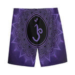 Sahasrara Chakra Symbol Print Men's Sports Shorts