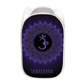 Sahasrara Chakra Symbol Print Mesh Laundry Hamper