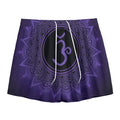Sahasrara Chakra Symbol Print Mesh Shorts