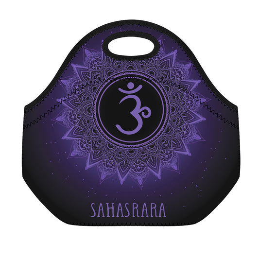 Sahasrara Chakra Symbol Print Neoprene Lunch Bag