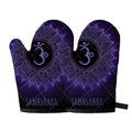 Sahasrara Chakra Symbol Print Oven Mitts
