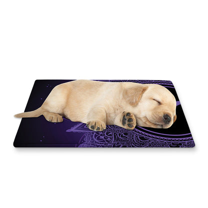 Sahasrara Chakra Symbol Print Pet Cooling Mat Cover