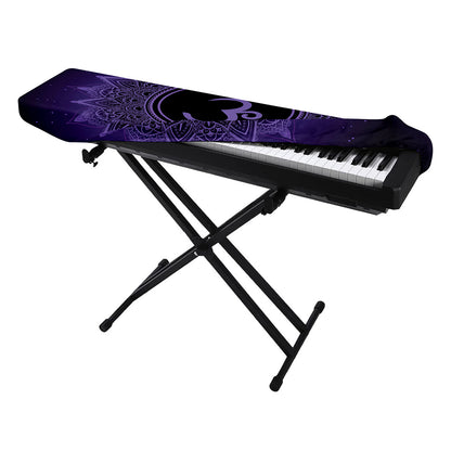 Sahasrara Chakra Symbol Print Piano Keyboard Cover