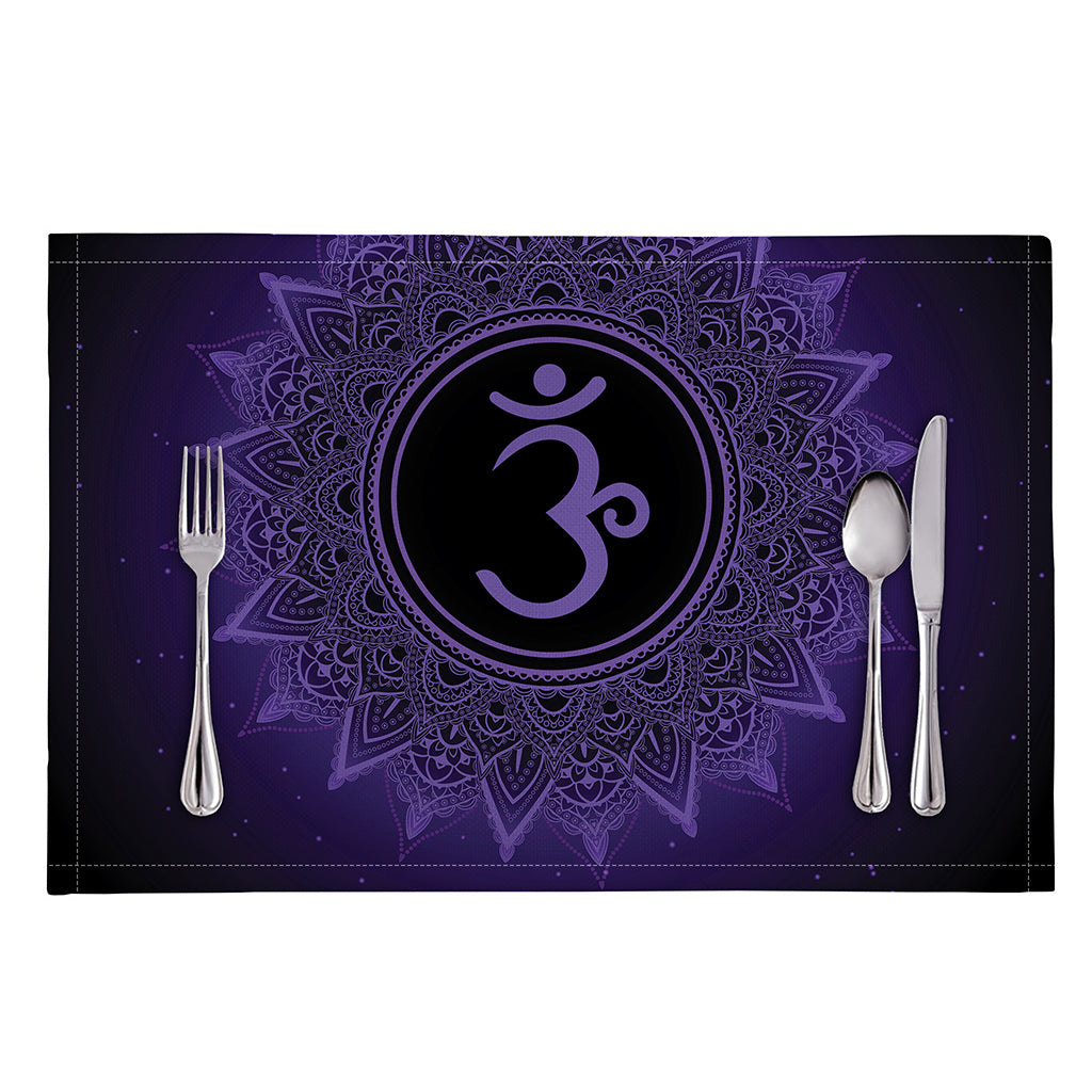 Sahasrara Chakra Symbol Print Placemat