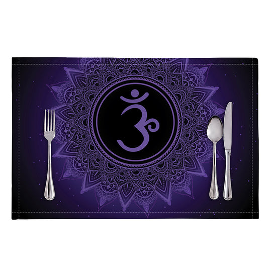 Sahasrara Chakra Symbol Print Placemat
