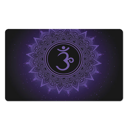 Sahasrara Chakra Symbol Print Polyester Doormat