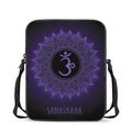 Sahasrara Chakra Symbol Print Rectangular Crossbody Bag