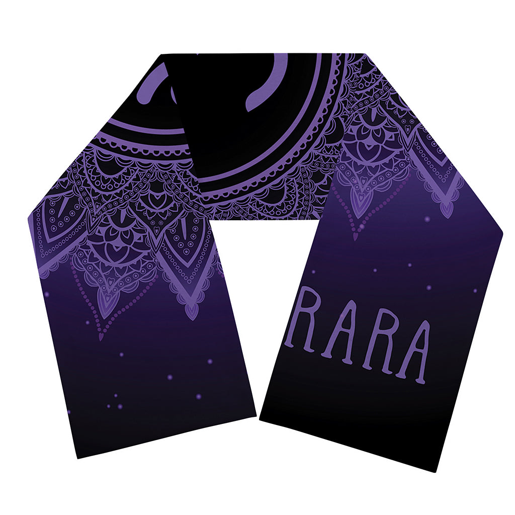 Sahasrara Chakra Symbol Print Scarf