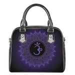 Sahasrara Chakra Symbol Print Shoulder Handbag