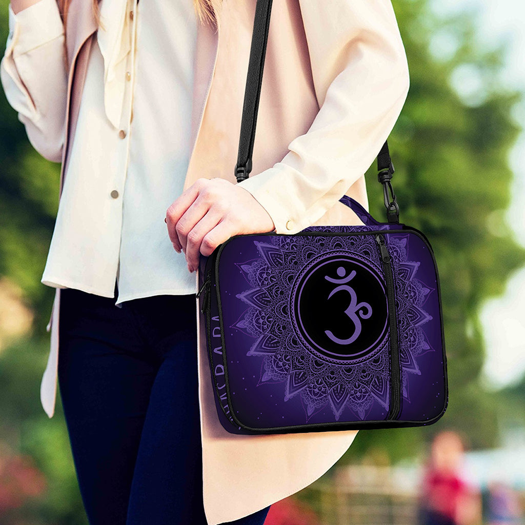 Sahasrara Chakra Symbol Print Shoulder Strap Bible Bag