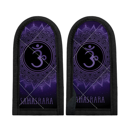 Sahasrara Chakra Symbol Print Skillet Handle Cover