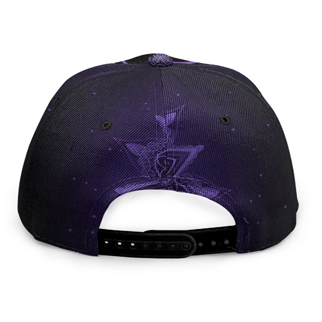 Sahasrara Chakra Symbol Print Snapback Cap