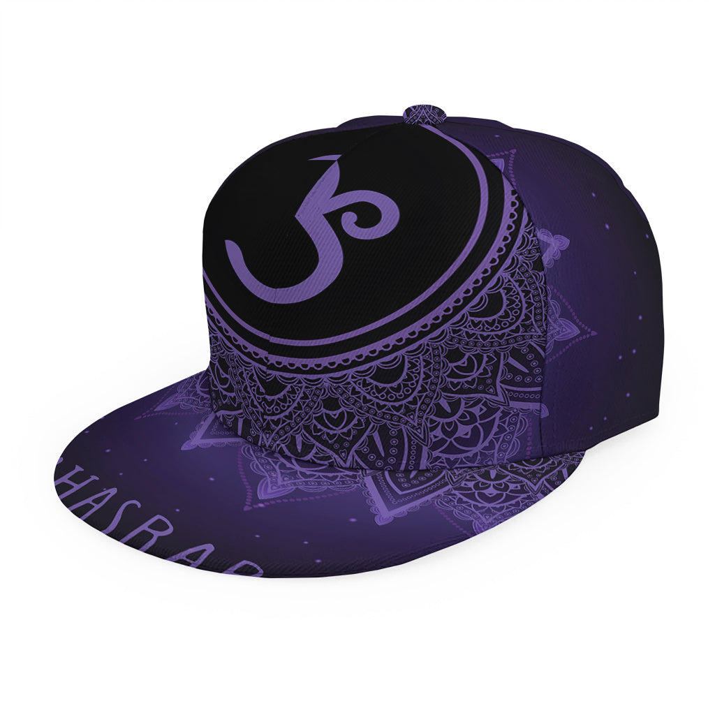 Sahasrara Chakra Symbol Print Snapback Cap
