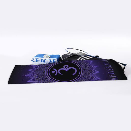Sahasrara Chakra Symbol Print Sports Towel