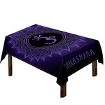 Sahasrara Chakra Symbol Print Tablecloth