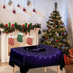 Sahasrara Chakra Symbol Print Tablecloth