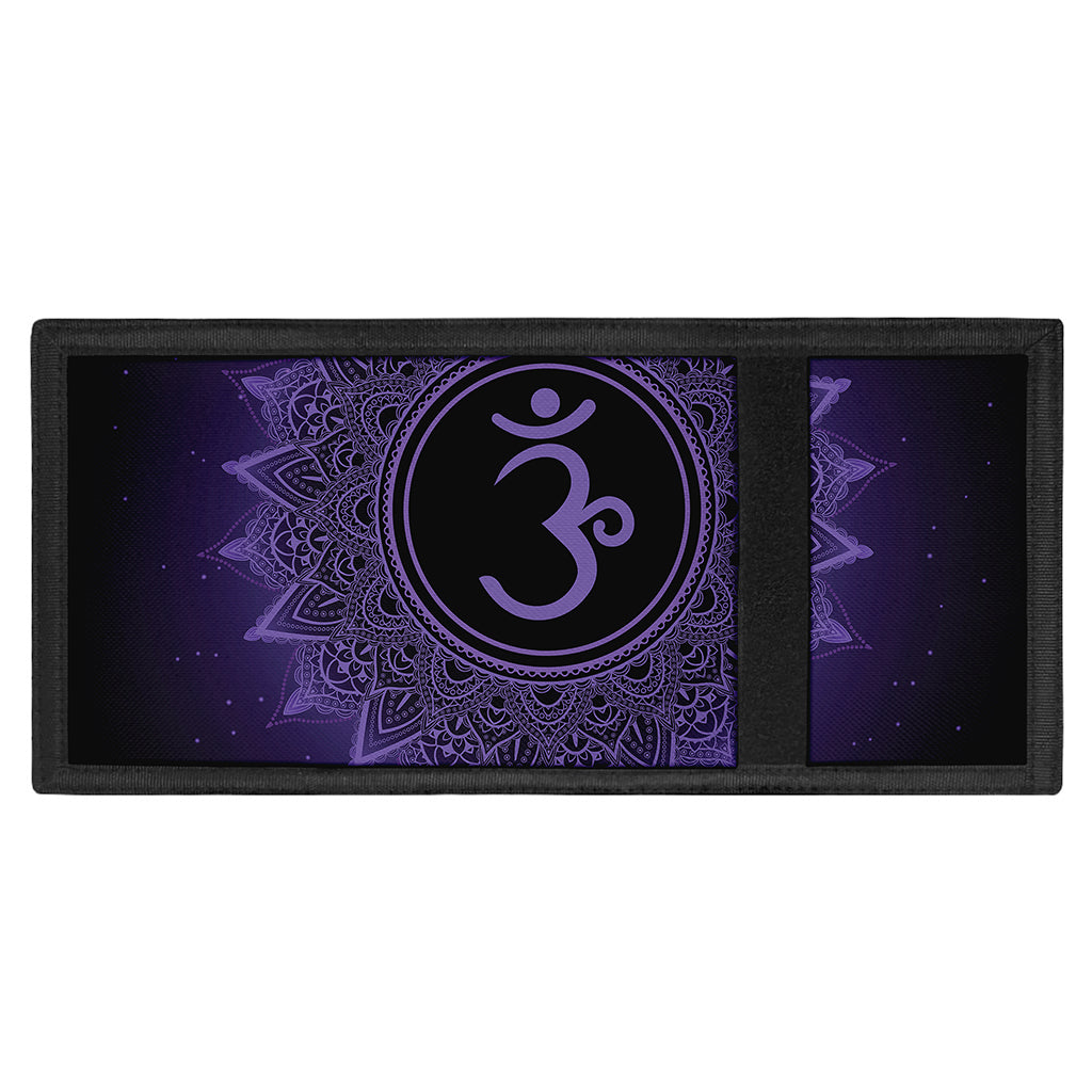 Sahasrara Chakra Symbol Print Trifold Wallet
