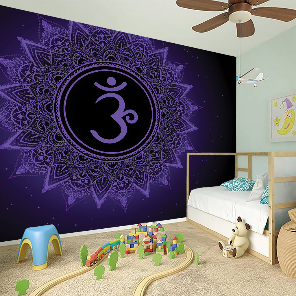 Sahasrara Chakra Symbol Print Wall Sticker