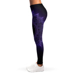 Sahasrara Chakra Symbol Print Women's Leggings