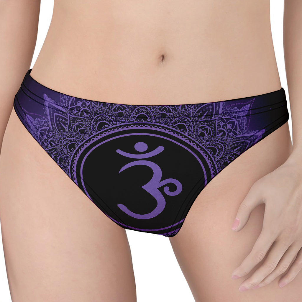 Sahasrara Chakra Symbol Print Women's Thong