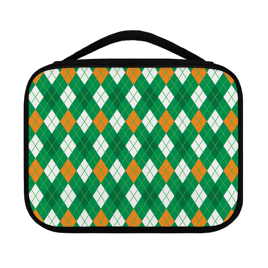 Saint Patrick's Day Argyle Pattern Print Classic Bible Case